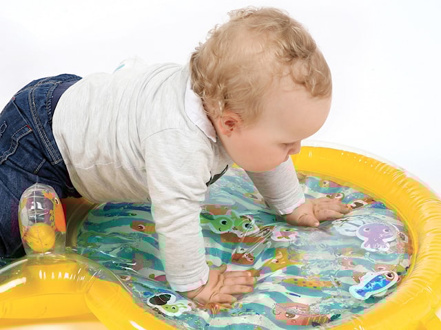 Produktbild 4 för Vattenlekmatta Gul Ludi