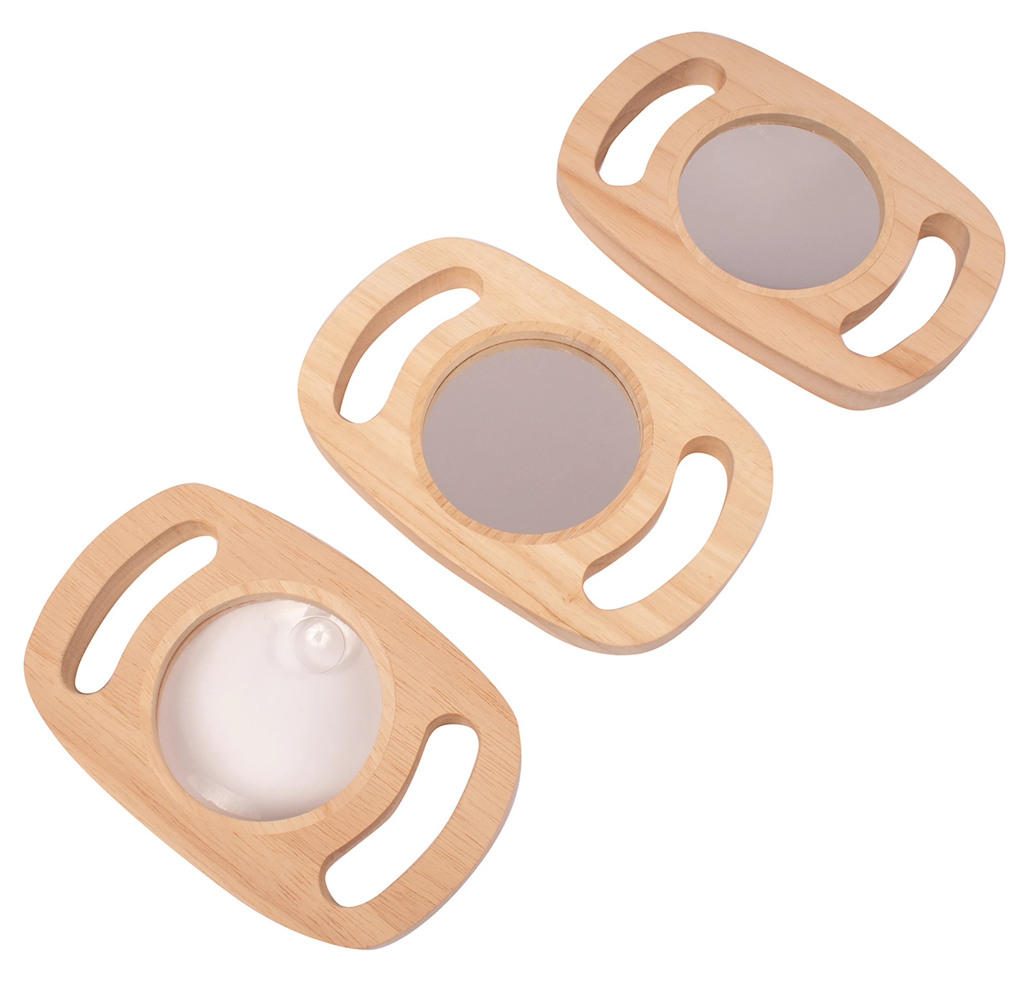 Produktbilde for Fargepanel 3-pack, speil, konkav, transparent MyPauze