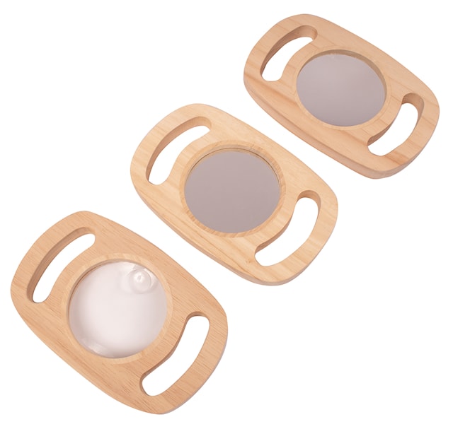 Produktbild 1 för Färgpanel 3pack, spegel, konkav, transparent MyPauze