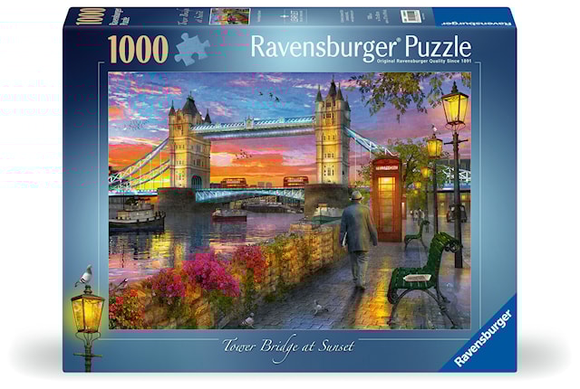 Produktbilde 1 for Tower Bridge ved solnedgang Puslespill 1000 brikker, Ravensburger