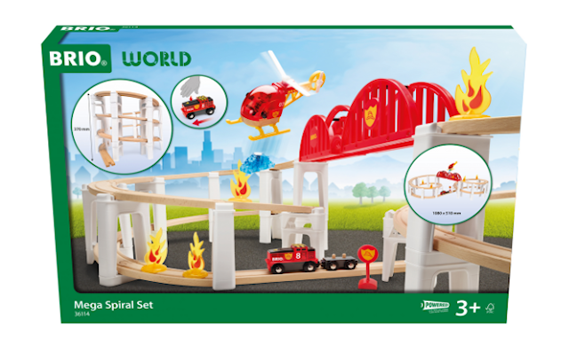 Produktbild 3 för Mega Spiral SetTågabana (36114) Brio