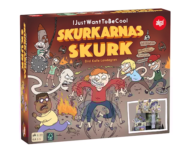 Produktbild 7 för Skurkarnas Skurk Brädspel (SE)