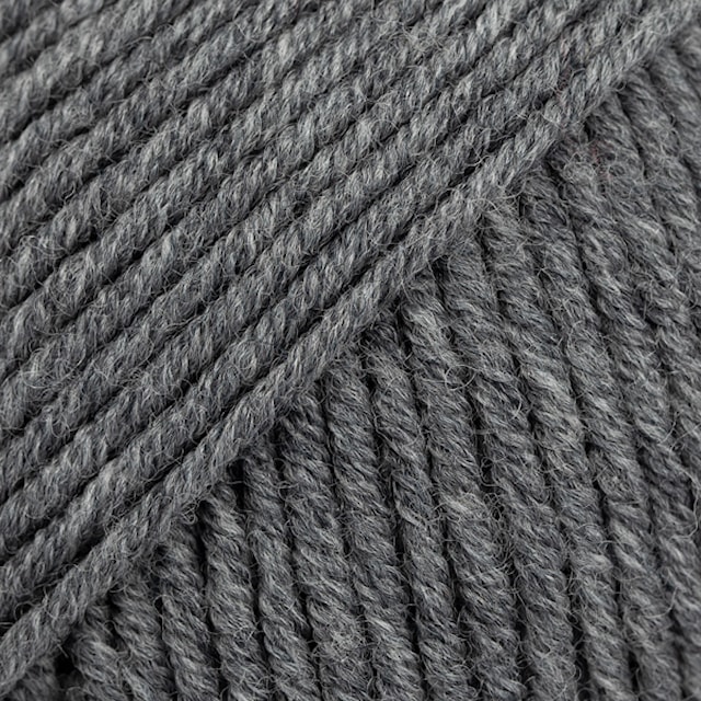 Merino Extra Fine Mix Merinovillaa 50 g 04 medium grey Drops
