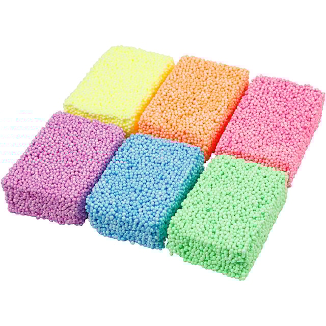 Produktbilde 2 for Soft Foam, neonfarger, 6x10 g/ 1 pk.