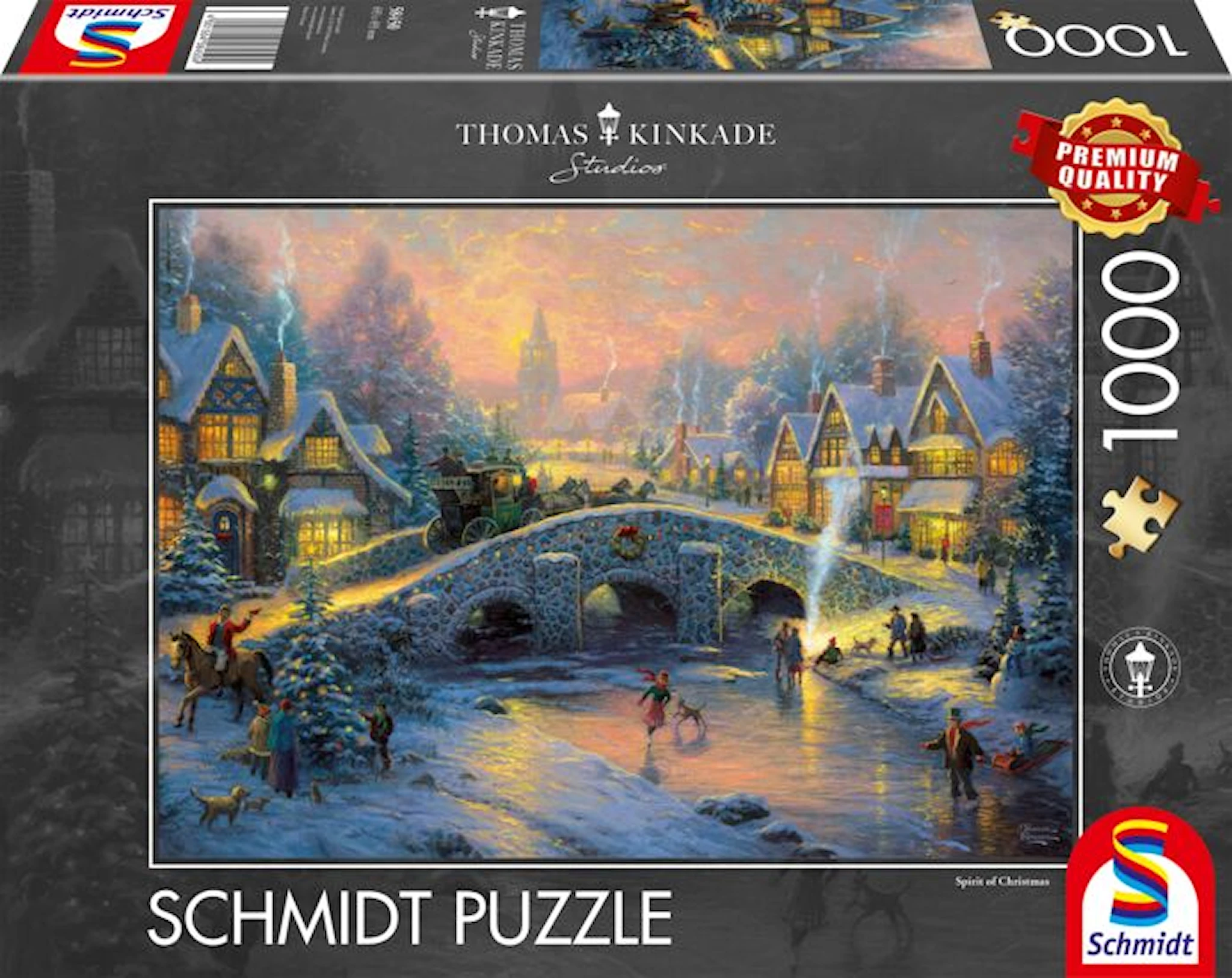 Tuotekuva ille Spirit Of Christmas Palapeli 1000 Palaa Schmidt