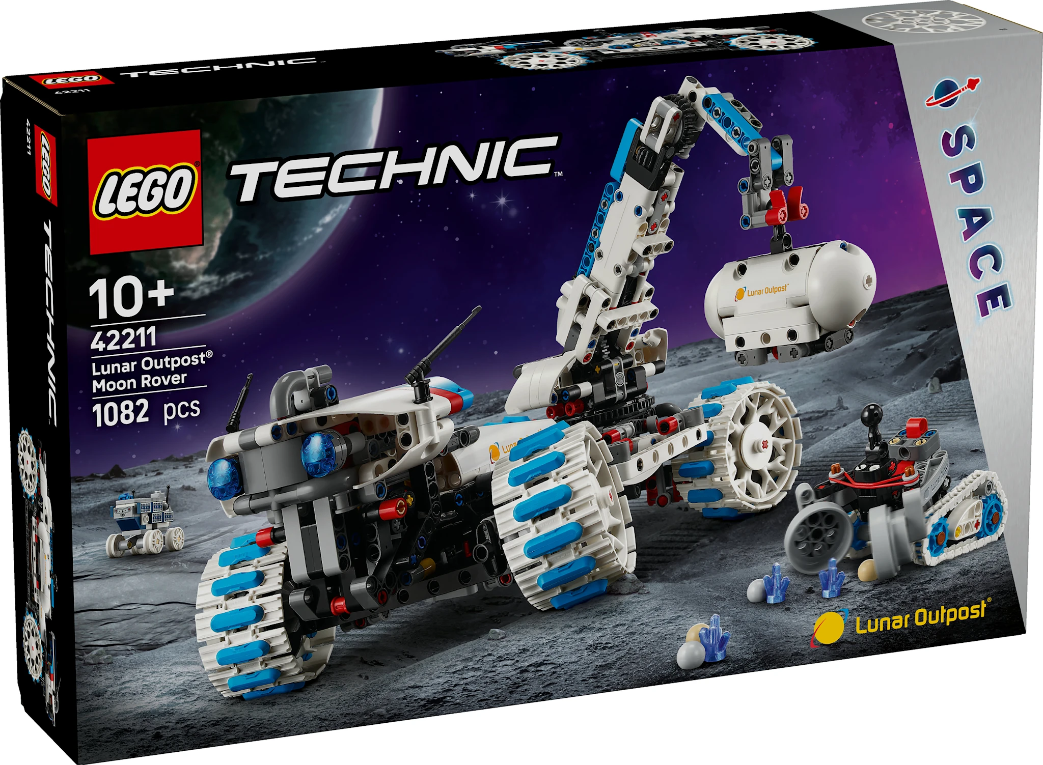 Produktbild för Lunar Outpost™ månrover rymdfordon LEGO® Technic (42211)