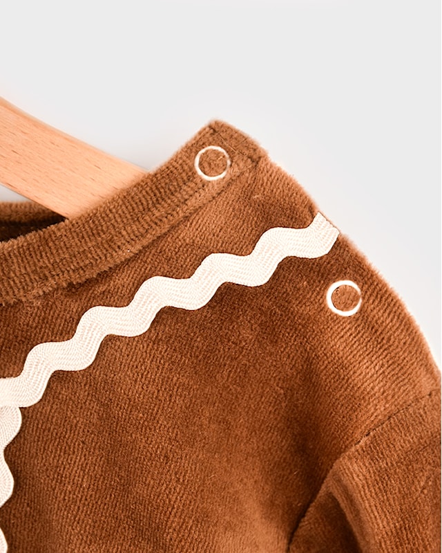 Produktbilde 3 for Pepperkakedrakt 98–104 cl 3 deler Den goda fen