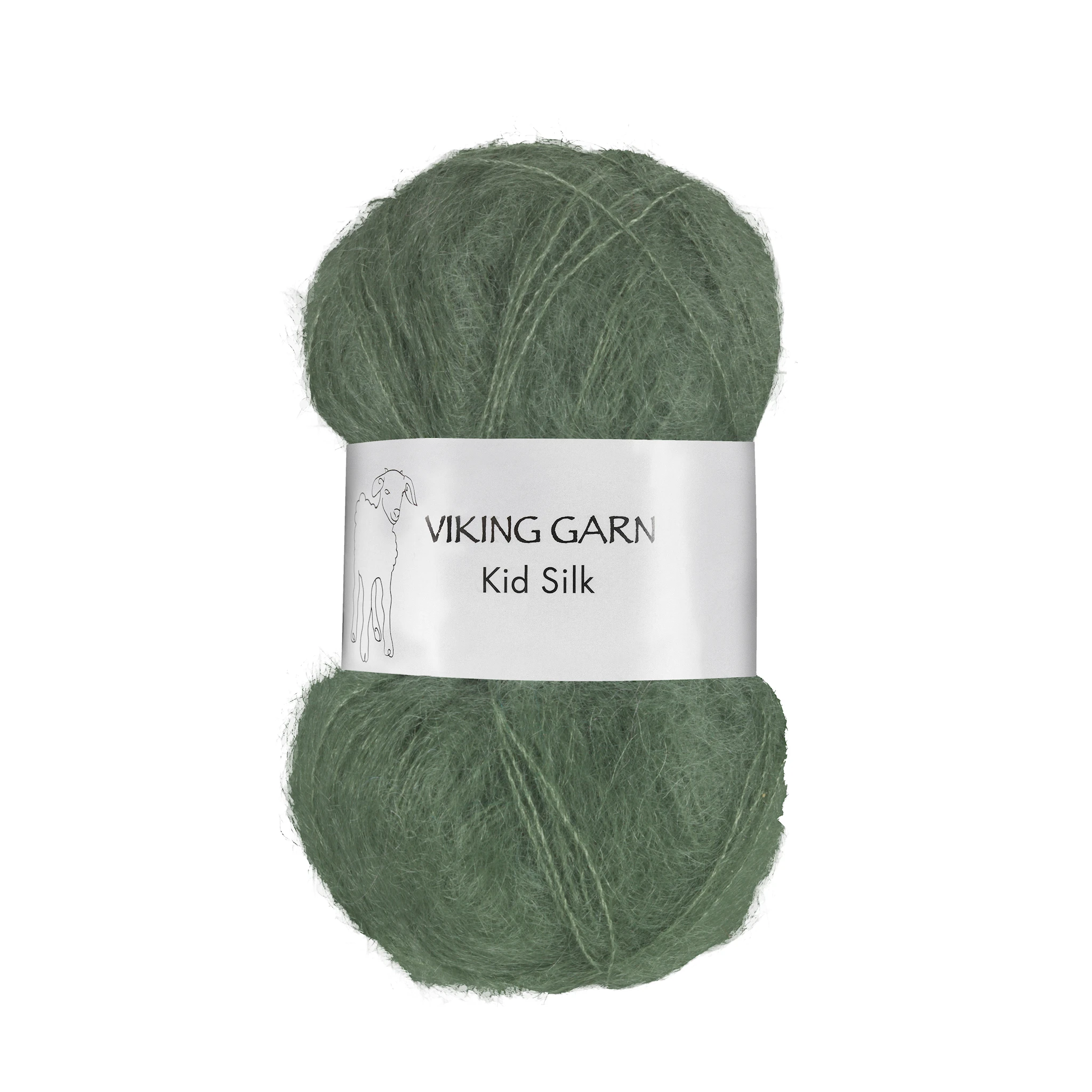 Produktbilde for Kid-Silk Garn 25 gr Viking Garn