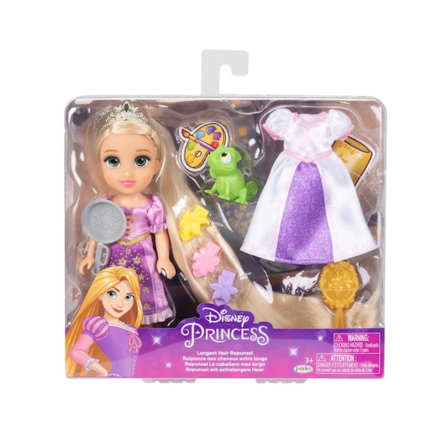 Produktbilde 4 for Rapunzel dukke med tilbehør 15 cm Disney Princess