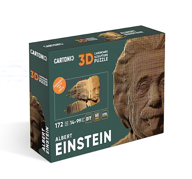 Tuotekuva 1 - Cartonic 3D Pussel Einstein