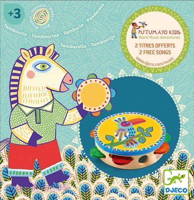 Produktbild 2 för Tamburine, Djeco