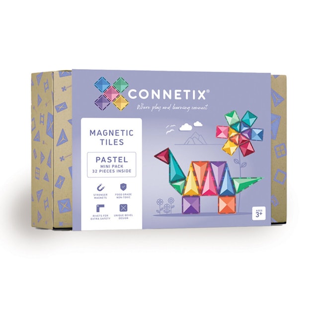 Tuotekuva 1 - Connetix Pastel Mini 32 Osaa
