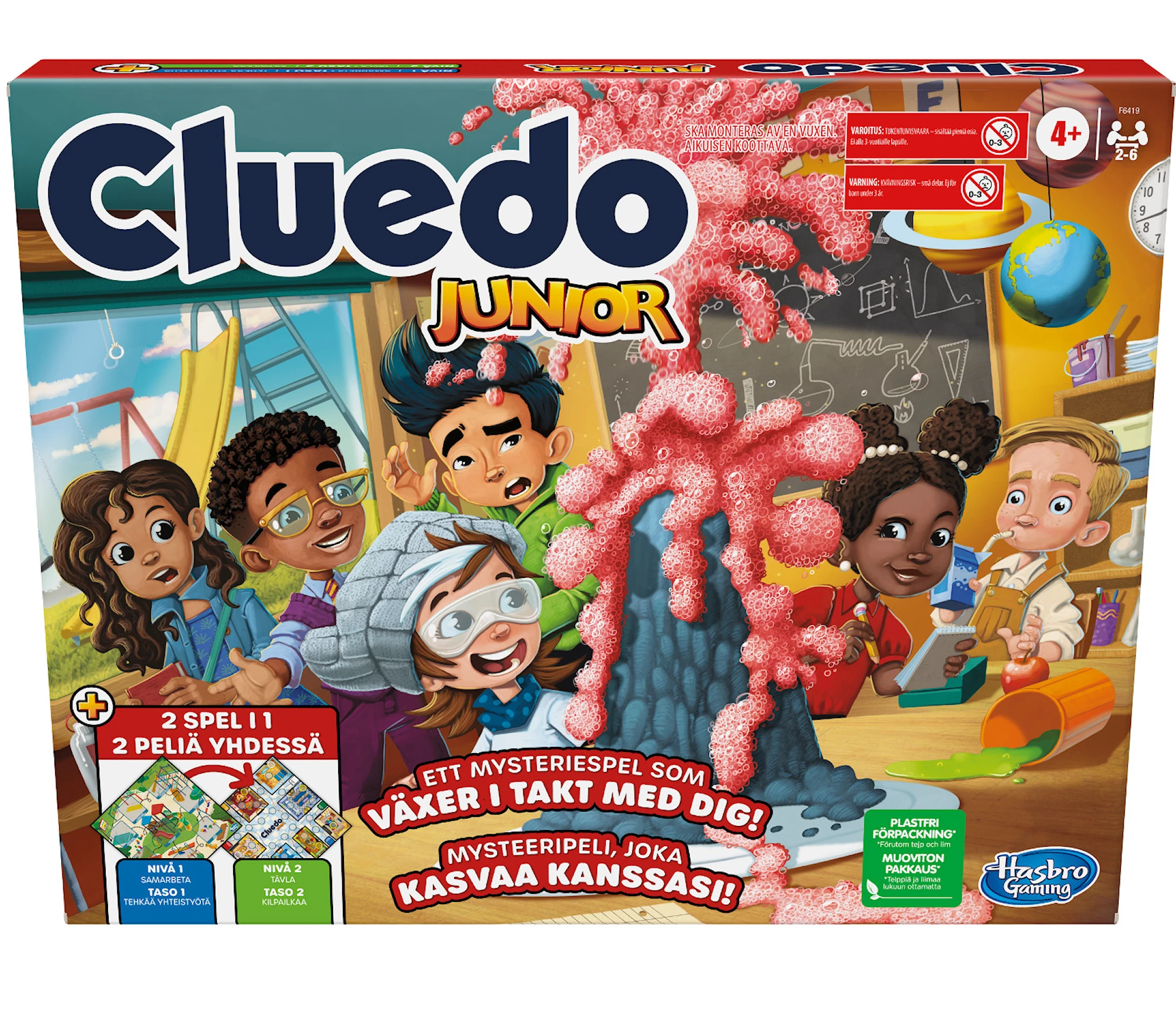 Produktbild för Cluedo Junior 2 Games in 1 (SE/FI)