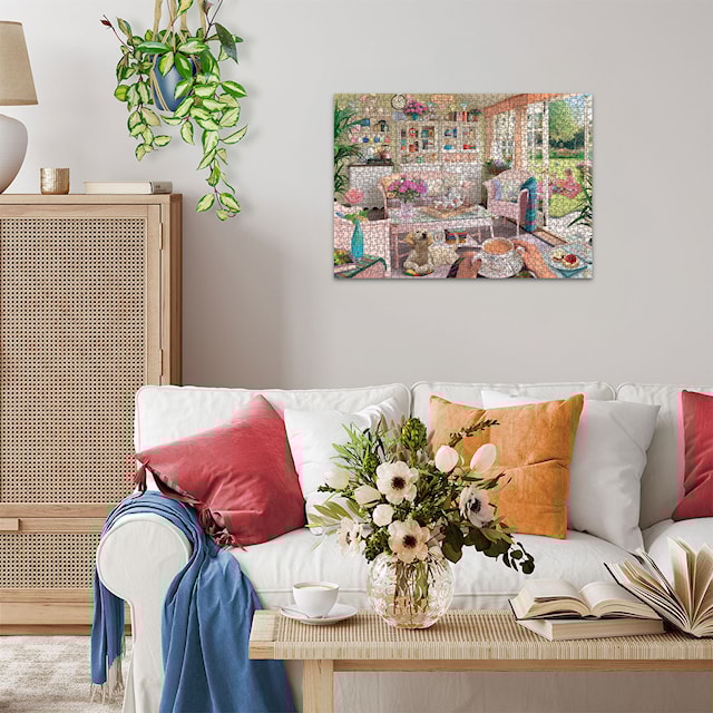 Produktbilde 4 for Te huset Puslespill 1000 brikker, Ravensburger