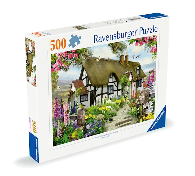 Produktbild 6 för Pussel Thatched Cottage 500 bitar, Ravensburger