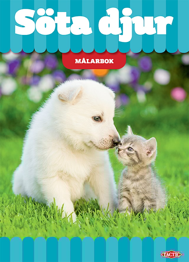 Målarbok Söta Djur Tactic