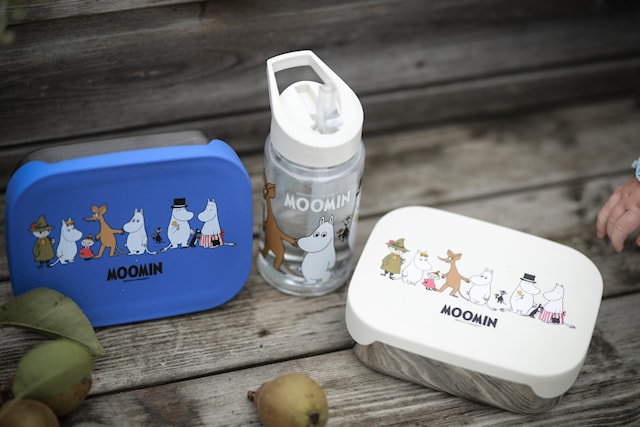 Produktbilde 4 for Mummi Familie Matboks i metall beige Rätt Start