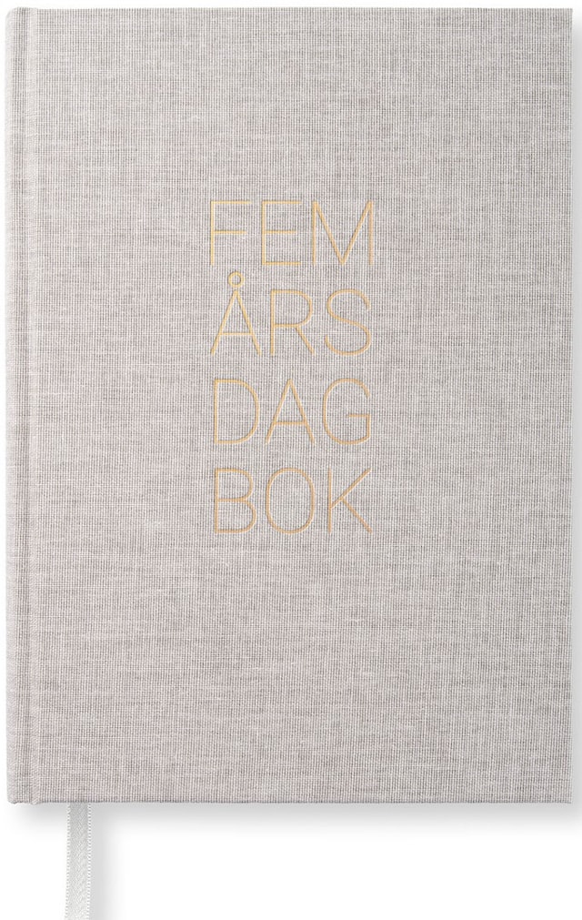 Produktbild 1 för 5-Års Dagbok A5 Nature Paperstyle