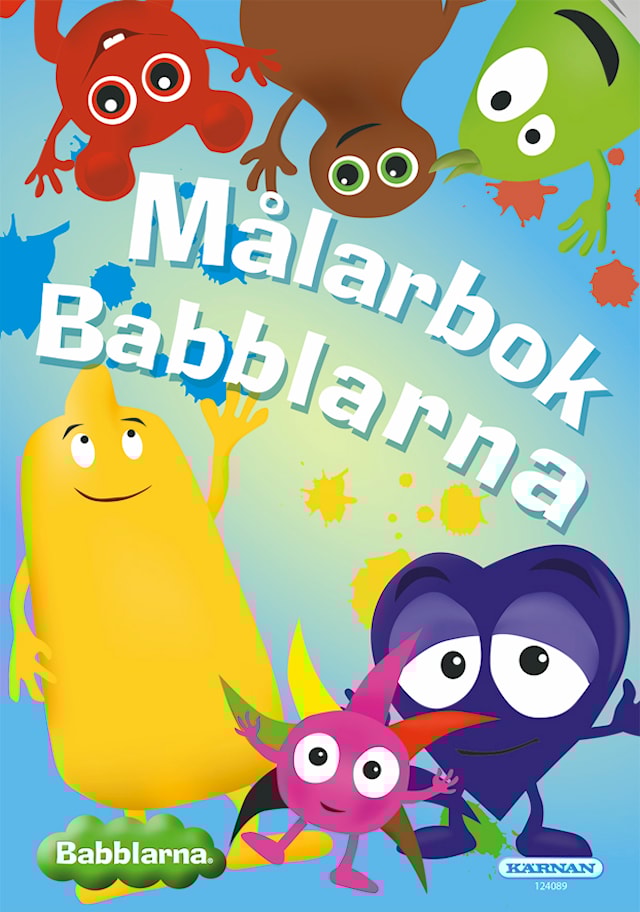 Målarbok Babblarna Kärnan
