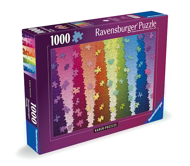 Tuotekuva 5 - Palapelit Colors On Colors 1000 palaa, Ravensburger