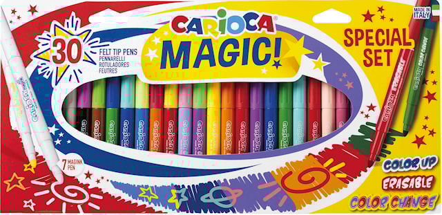 Trolleripennor stort set 30-pack Carico