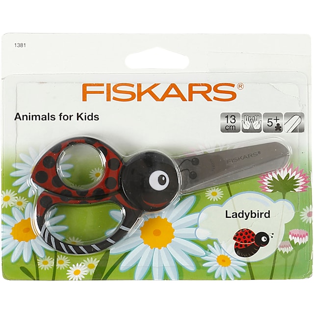 Produktbild 2 för Fiskars Barnsax Nyckelpiga 13 cm