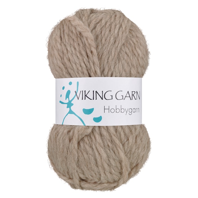 Hobbygarn 50 g Beige 907 Viking Garn