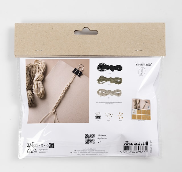 Produktbild 3 för Mini DIY Kit - Makramé Armband, Creativ Company