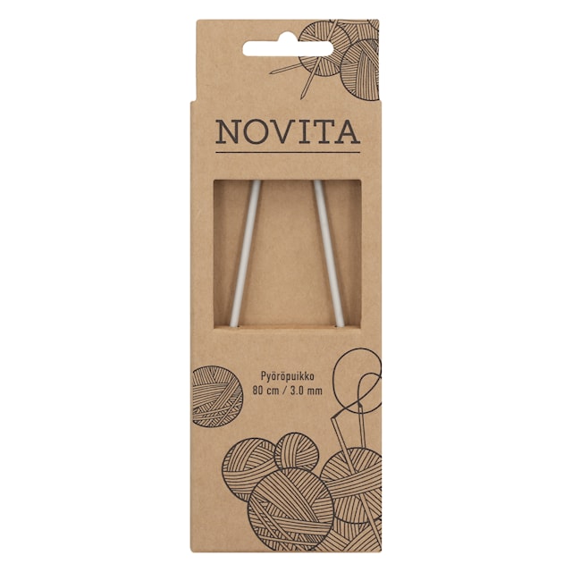 Tuotekuva 1 - Pyöröpuikot Alumiini 80 cm 3.0 Novita