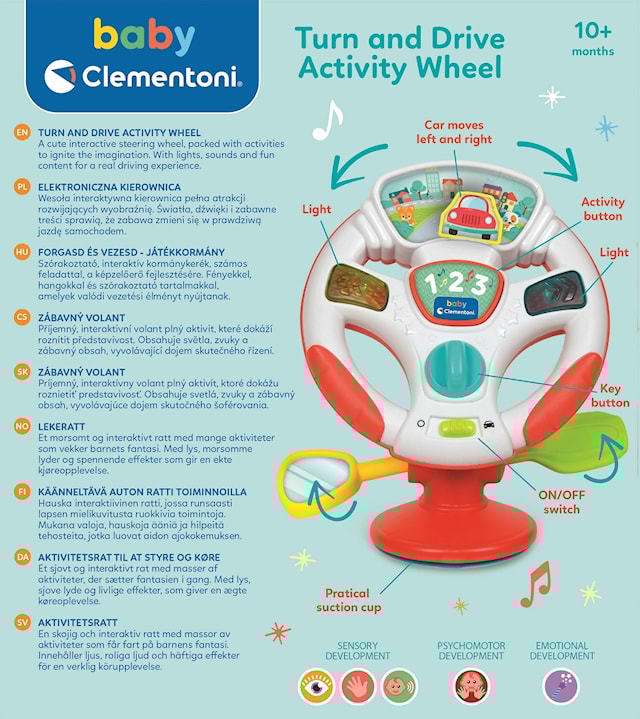 Tuotekuva 4 - Toimintapyörä Clementoni