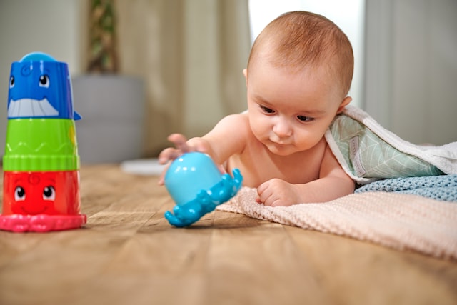 Produktbild 2 för ABC Badbläckfisk Badleksak