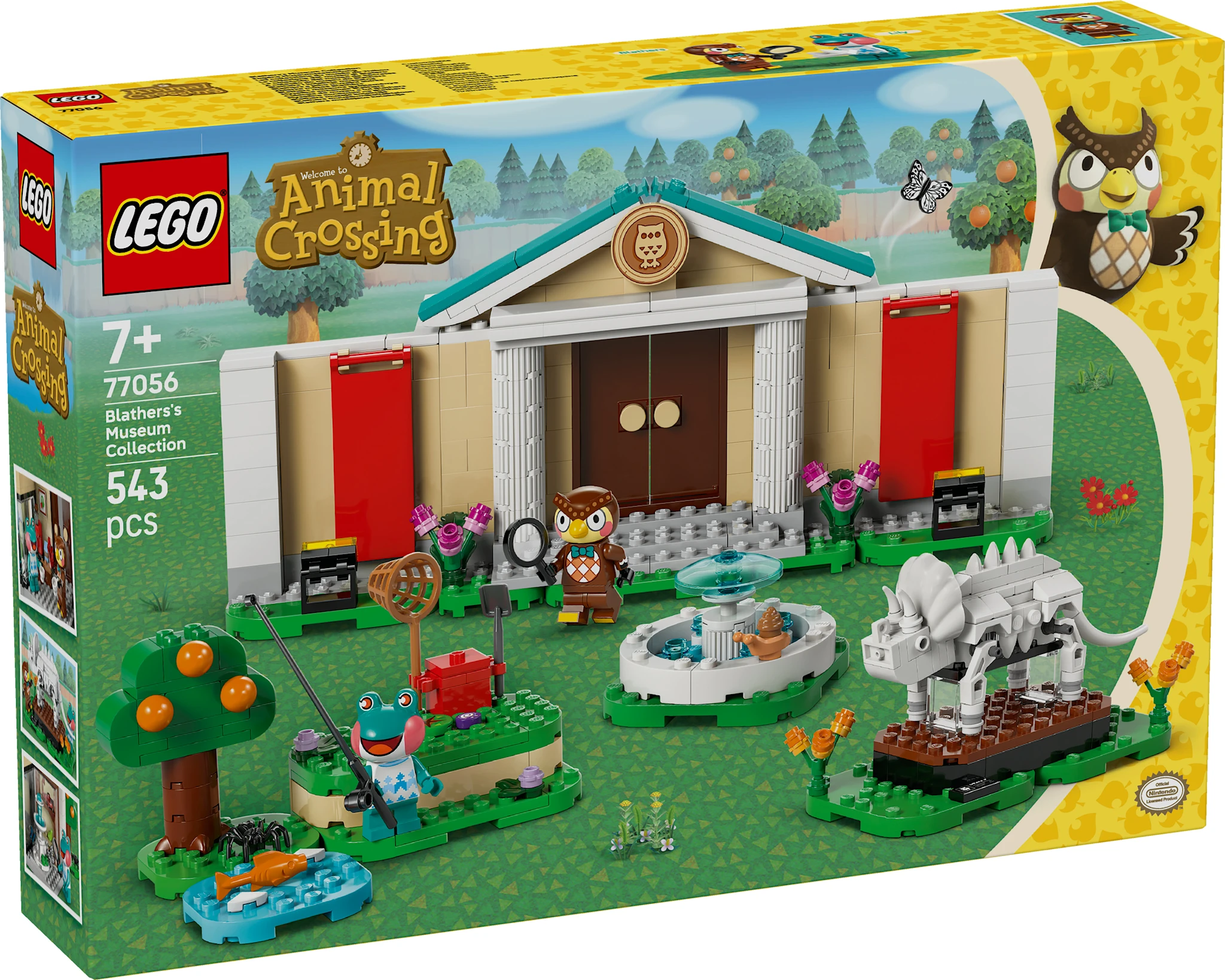 Produktbild för Blathers museisamling LEGO® Animal Crossing (77056)