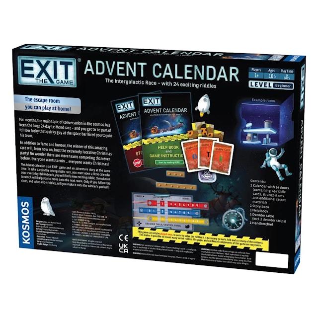 Produktbilde 2 for Exit Advent Calendar: The Intergalactic Race (EN)