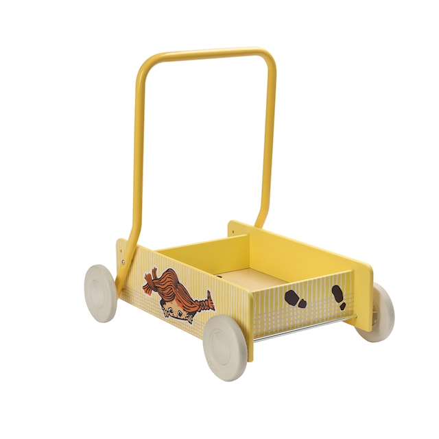 Produktbild 1 för Pippi Lära Gå Vagn Gul Micki