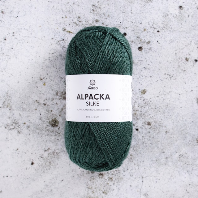 Alpacka Silke 50g Green Depths (14) Järbo