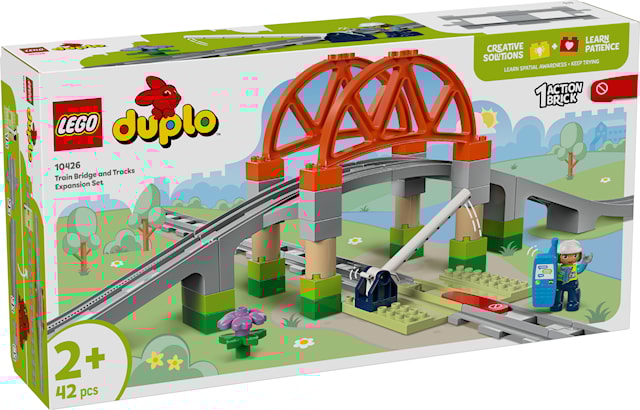 Produktbilde 1 for Utvidelsessett med togbro og skinner LEGO® DUPLO® Town (10426)