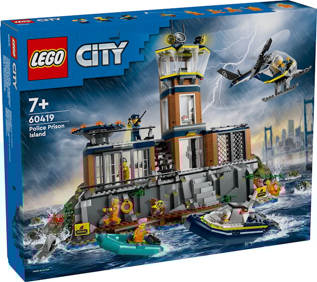 Tuotekuva 1 - Poliisivoimien Vankisaari LEGO® City (60419)