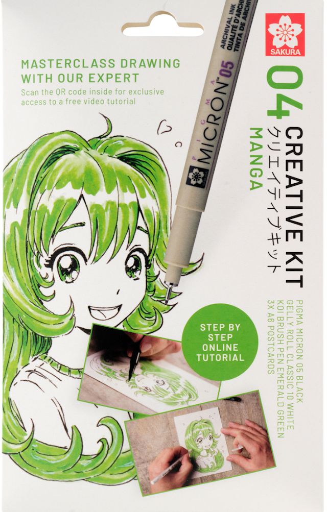 Produktbild 1 för Start-kit Sakura Creative Art Kit Manga