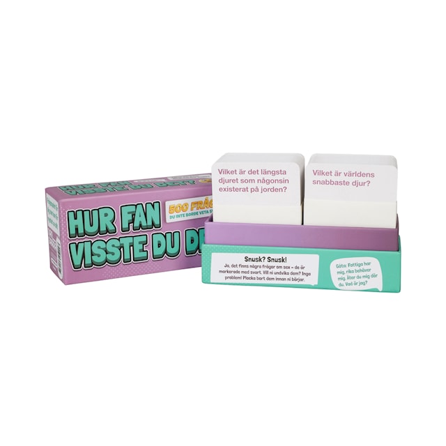 Produktbild 3 för Hur fan visste du det? (SE)