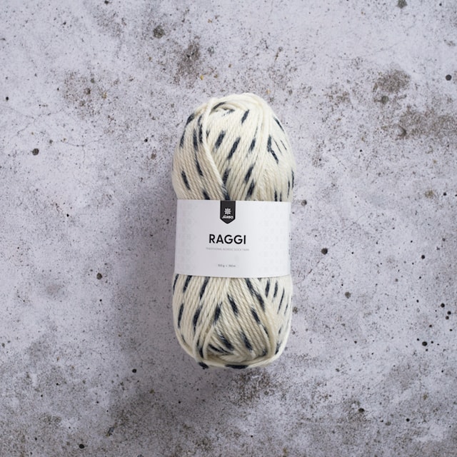 Tuotekuva 1 - Raggi Lanka Villasekoite 100 g Luonnonvärinen, musta (15107) Järbo