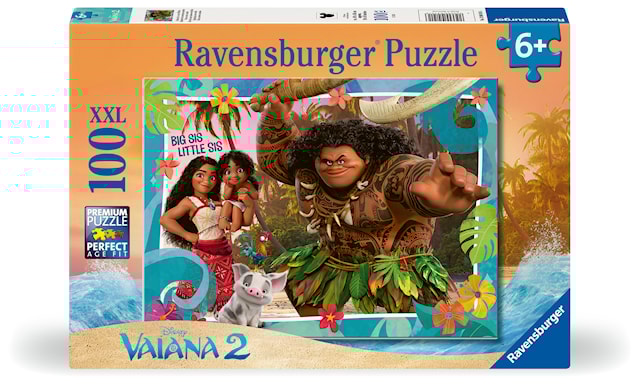 Produktbilde 1 for Disney Vaiana 2 Puslespill 100 brikker XXL, Ravensburger