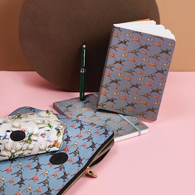 Produktbild 3 för Anteckningsbok A5 Hästar Linjerad 192 sidor Cedon