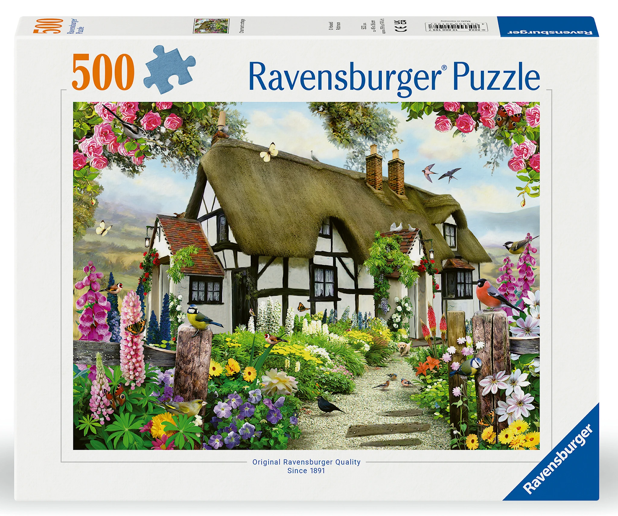 Tuotekuva ille Thatched Cottage Palapelit 500 palaa, Ravensburger