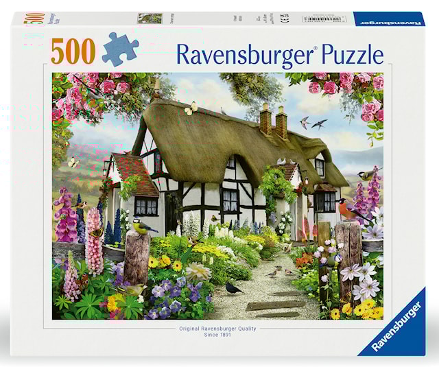 Tuotekuva 1 - Thatched Cottage Palapelit 500 palaa, Ravensburger