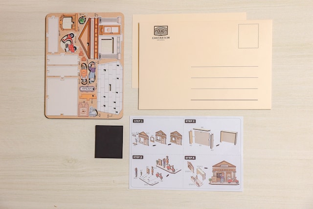 Produktbild 4 för Book Nook: DIY Magnetic Espresso Bar, Caratem