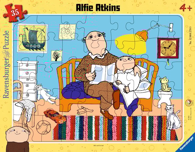 Alfons Aberg -palapeli, 35 palaa, Ravensburger