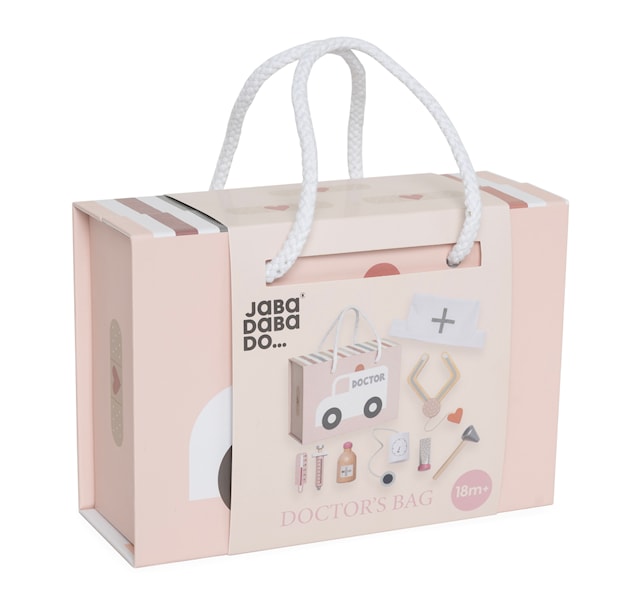 Tuotekuva 2 - Lääkärinlaukku vaaleanpunainen Jabadabado