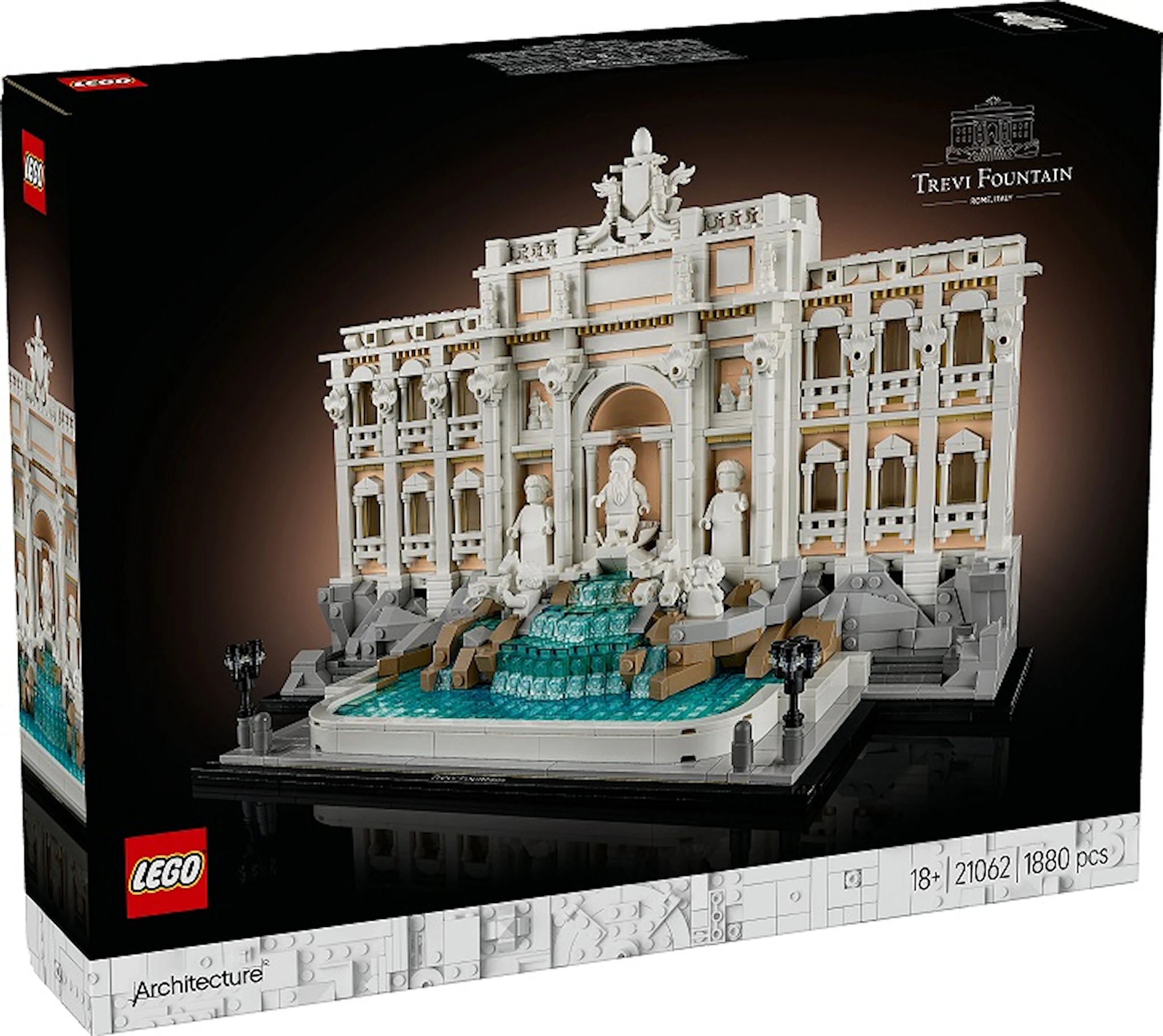 Tuotekuva ille Trevin suihkulähde LEGO® Architecture (21062)