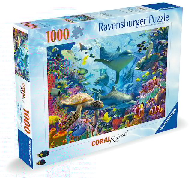 Produktbilde 3 for Puslespill Coral Reef Retreat 1000 brikker, Ravensburger