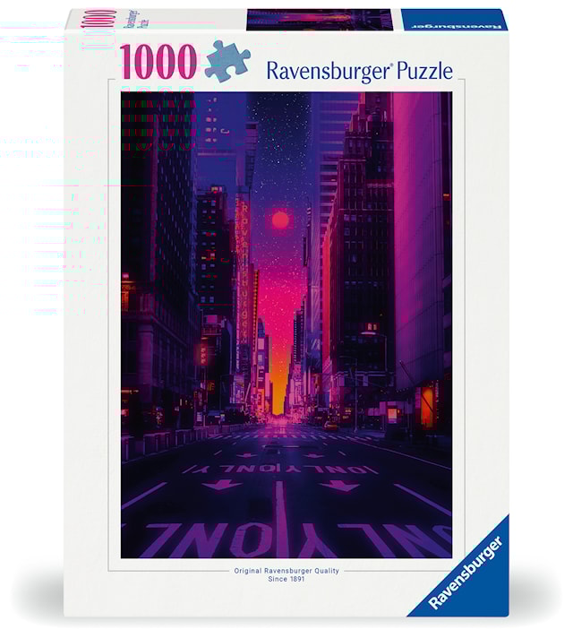 Tuotekuva 1 - New York In Neon palapelit 1000 palaa, Ravensburger